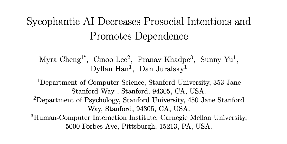 LLM Sycophancy Research